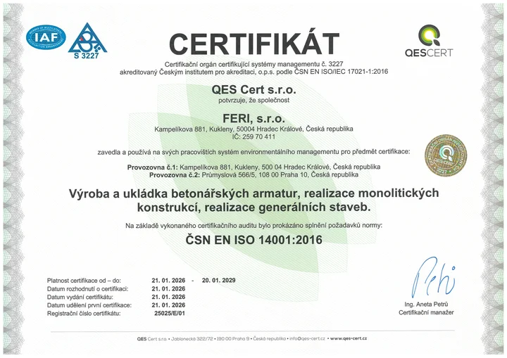 ČSN EN ISO 14001:2016